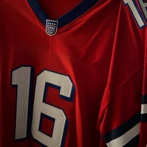 Source Unknown Red and Blue Men's Jersey